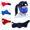 Ski Cycling Motorcycle Half Face Mask Windproof cold-proof Warm Mask Orange