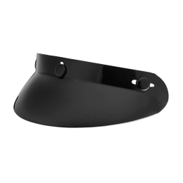 BUBBLE VISOR- GLOSS BLACK