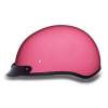 D.O.T. DAYTONA SKULL CAP- HI-GLOSS PINK:2XL