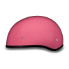 D.O.T. DAYTONA SKULL CAP W/O VISOR- HI-GLOSS PINK:2XL