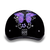 D.O.T. DAYTONA SKULL CAP- W/ BUTTERFLY:2XL