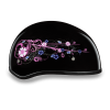 D.O.T. DAYTONA SKULL CAP- W/ FLOWERS:XS