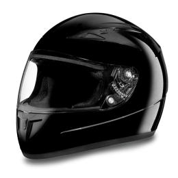 D.O.T. DAYTONA SHADOW- HI-GLOSS BLACK:2XL