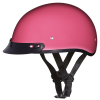 D.O.T. DAYTONA SKULL CAP- HI-GLOSS PINK:L