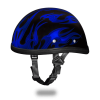 EAGLE- W/ FLAMES BLUE:L