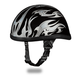EAGLE- W/ FLAMES SILVER:L