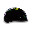 D.O.T. DAYTONA SKULL CAP- W/ DIAMOND SKULL:S