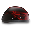EAGLE- W/ SKULL FLAMES RED:L