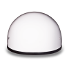 D.O.T. DAYTONA SKULL CAP W/O VISOR- HI-GLOSS WHITE:XL