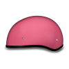 D.O.T. DAYTONA SKULL CAP W/O VISOR- HI-GLOSS PINK:XL