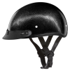 D.O.T. DAYTONA SKULL CAP- GREY CARBON FIBER:XL