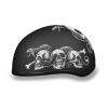 D.O.T. DAYTONA SKULL CAP- W/ SNAKE SKULLS:2XS