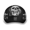 D.O.T. DAYTONA SKULL CAP- W/ SNAKE SKULLS:2XS